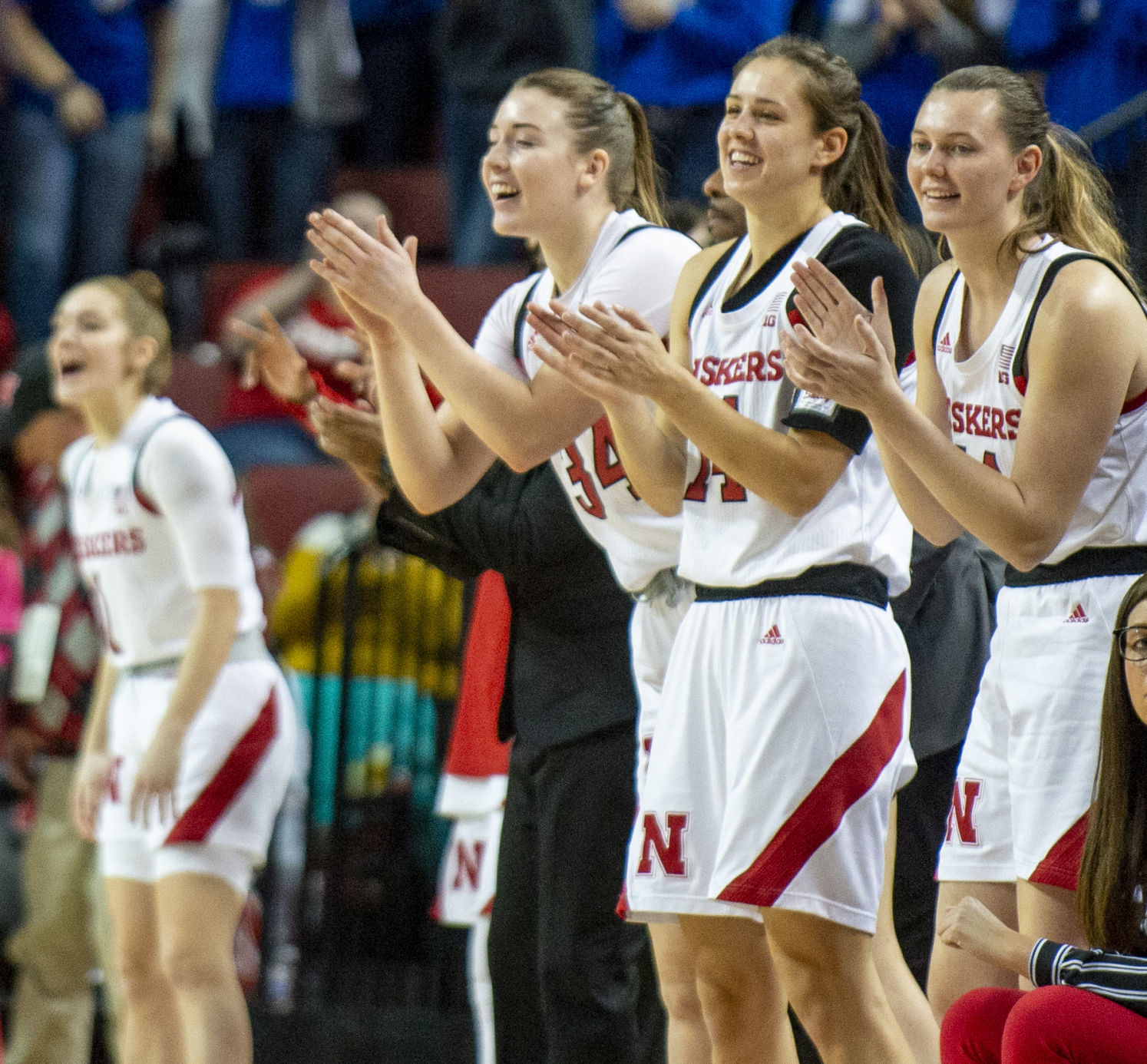Nebraska vs. Michigan women's basketball, 1.19
